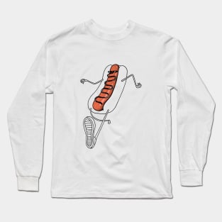 Keep on Truckin' Hot dog Long Sleeve T-Shirt